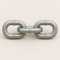 Цепь круглозвенная с буртиком Б2-10х65