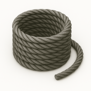 Канат тройной свивки ЛК-Р 11,5 мм ГОСТ 3089-80 в наличии в Волгограде