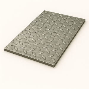 Лист стальной рифленый 6х1500х6000 мм ромб Ст3сп в наличии в Волгограде