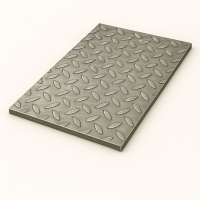 Лист стальной рифленый 3х1250х2500 мм чечевица Ст3пс