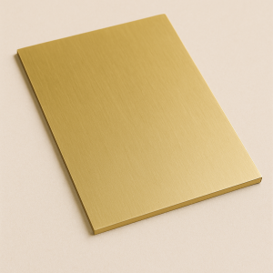 Латунный лист полутвердый 0,8х600х1500 мм Л63 ГОСТ 2208-2007 в наличии в Волгограде