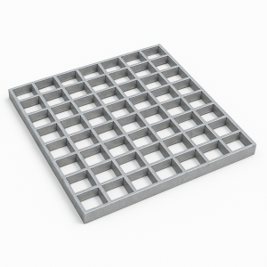 Решетчатый настил P 33х11/30х2 1000х500 мм в наличии в Волгограде