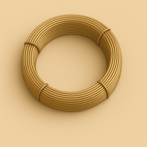 Латунная проволока тянутая 2 мм ЛС59-1 ГОСТ 1066-2015 в наличии в Волгограде