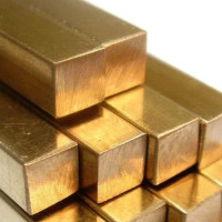 Латунный квадрат прессованный 10х10 мм ЛО62-1 ГОСТ 2060-2006