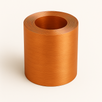 Медная фольга 0,02х210 мм М1 холоднокатаная твердая ГОСТ 5638-75