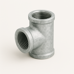 Тройник оцинкованный приварной ДУ 57 в наличии в Волгограде