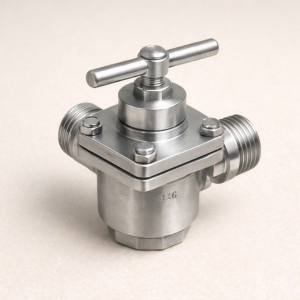 Кран пробковый 3-х ходовой ВР/ВР/ВР AISI 304 DN 1 1/2" в наличии в Волгограде