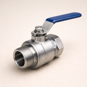 Кран шаровой 3-ходовой AISI 316L 1 1/2" ВР/ВР/ВР в наличии в Волгограде